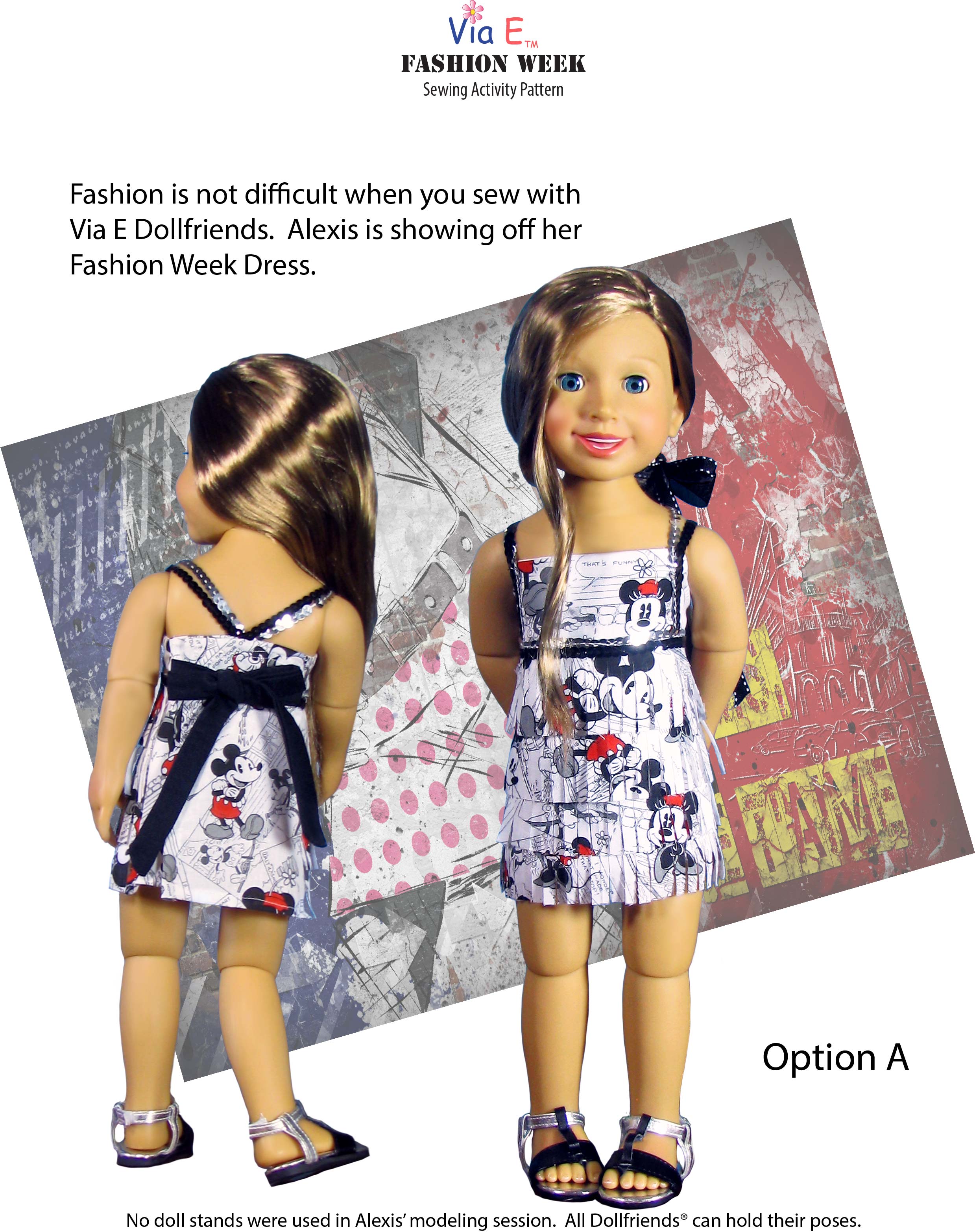 Alexis Fashion Week Dress Pattern Download