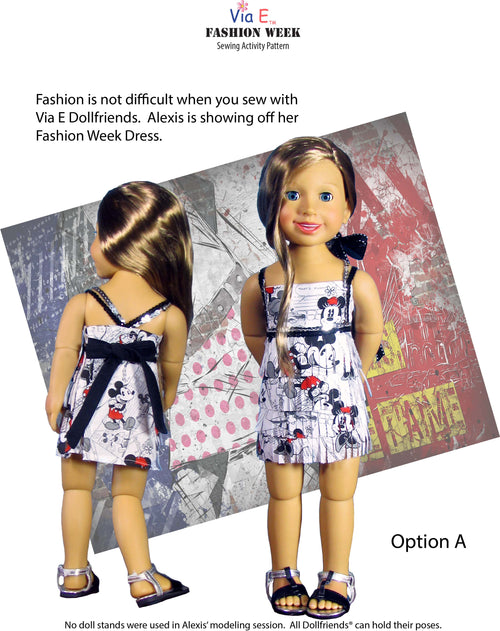 Alexis Fashion Week Dress Pattern Download