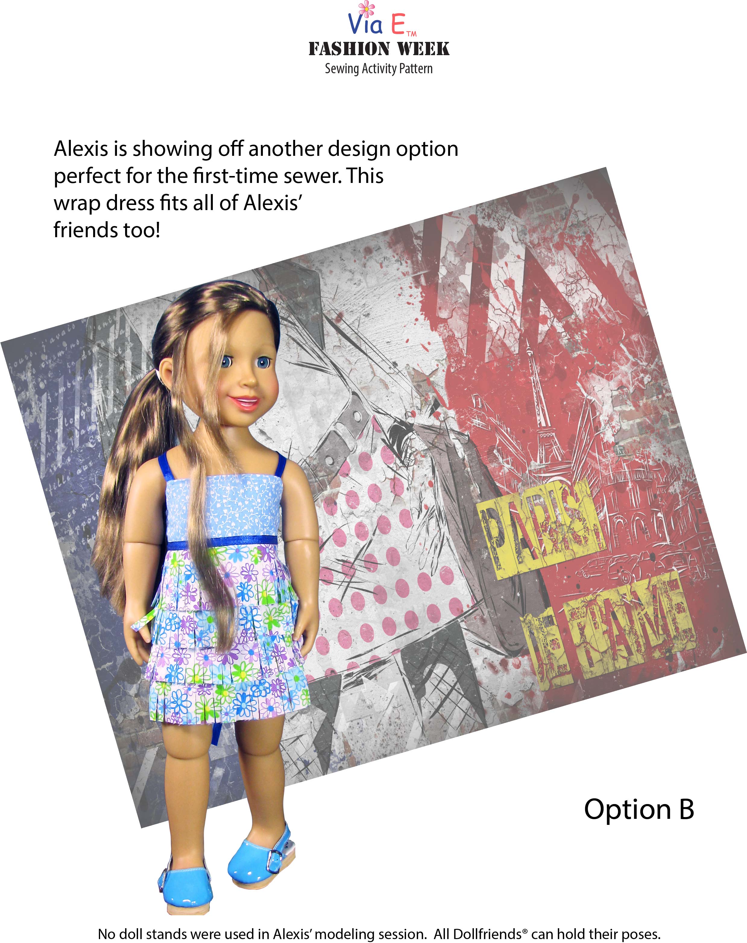 Alexis Fashion Week Dress Pattern Download