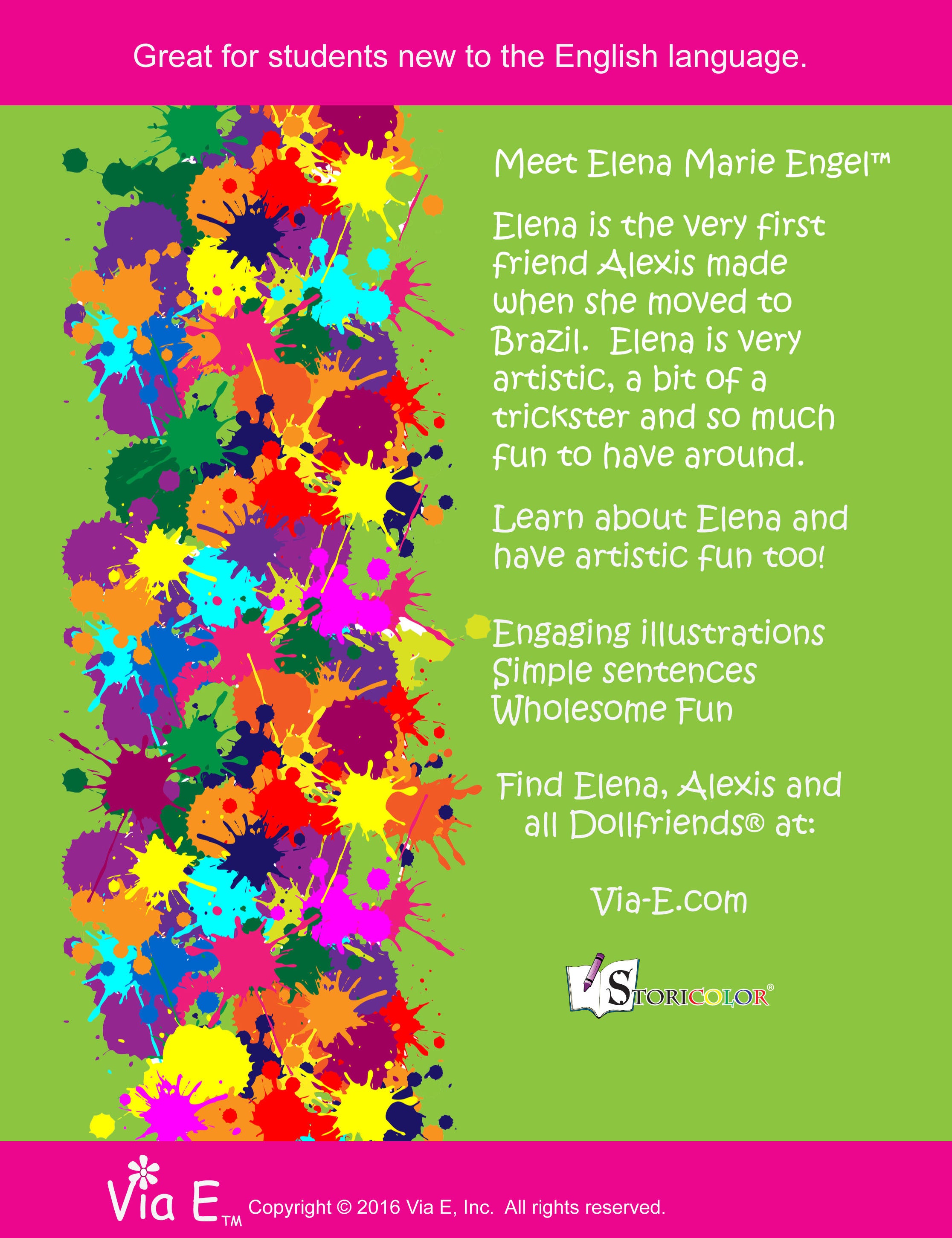 My Name is Elena - Artist Primer