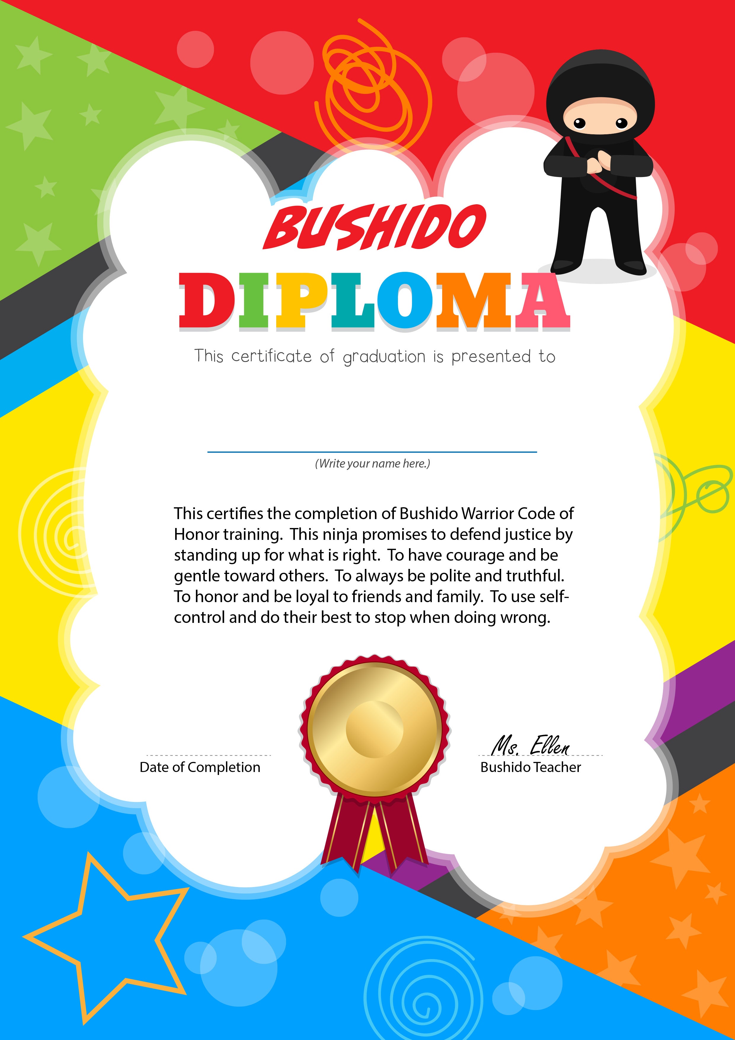 Issun Boshi and The Warrior's Code BUSHIDO