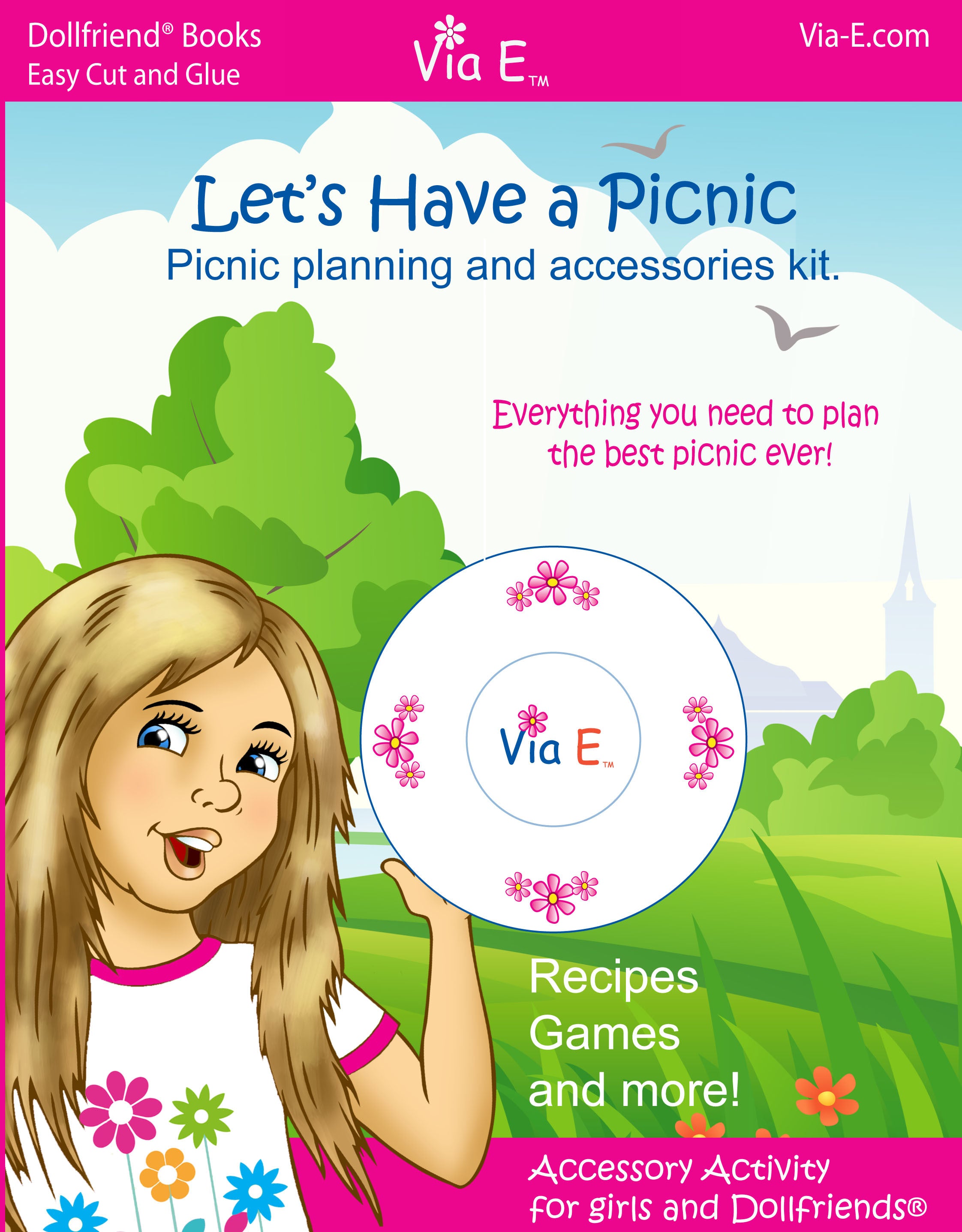 Let's Have a Picnic - Accessory Activity for Girls and Dollfriends(R)