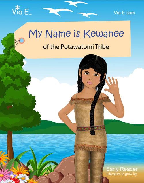 My Name is Kewanee of the Potawatomi Tribe - Let's Go To A Pow Wow