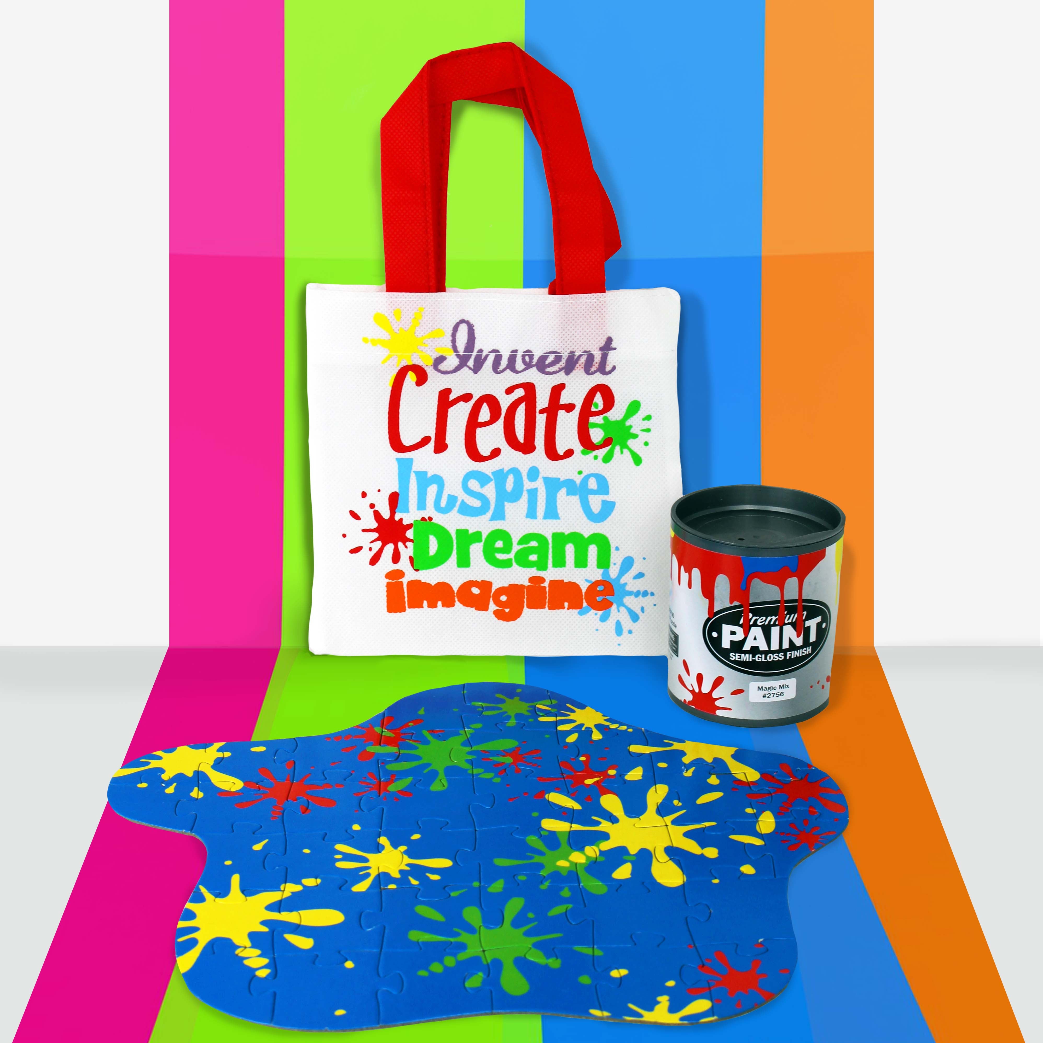 Elena's Paint Puzzle and Tote