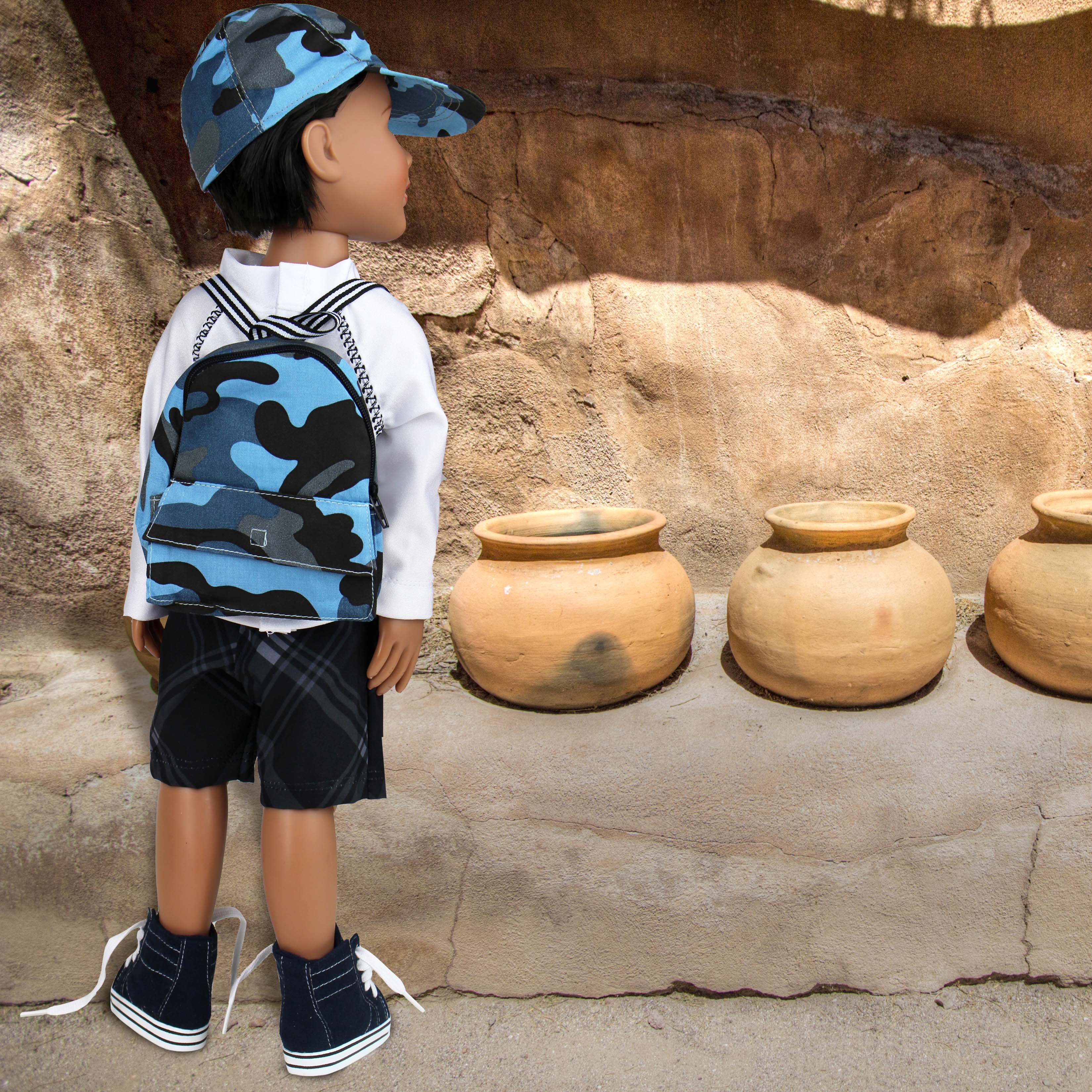 Field Trip Hat and Backpack