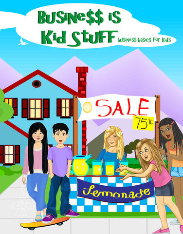 SWEET LEMONADE - Business is Kid Stuff Clothing Learning Activity