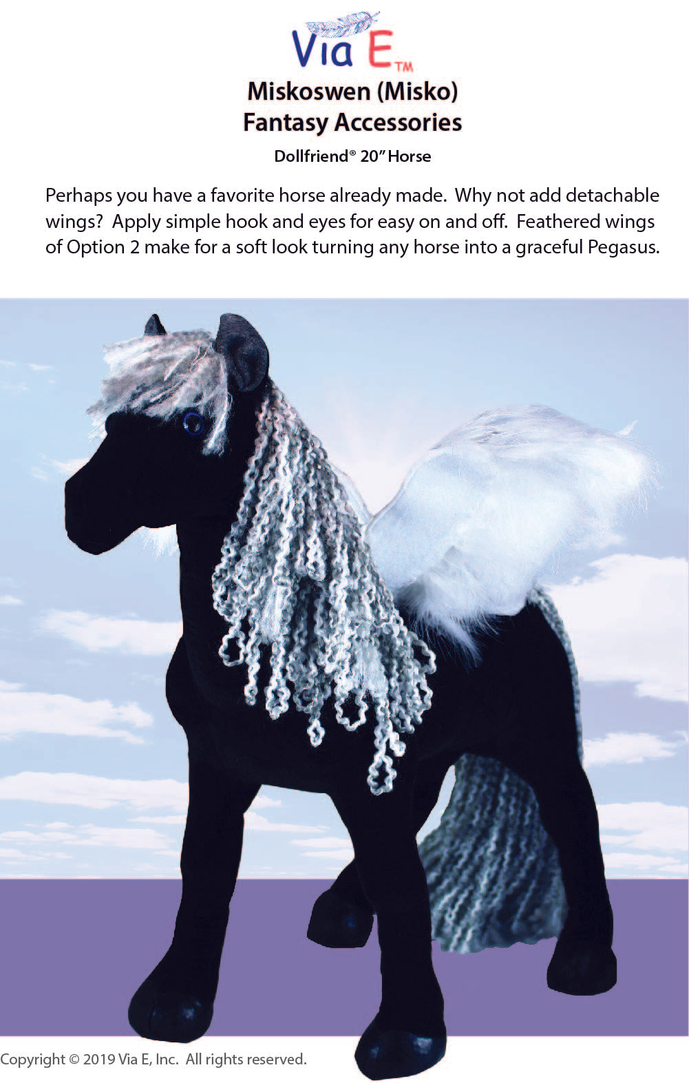 Kewanee's Horse Miskoswen Fantasy Accessories Pattern