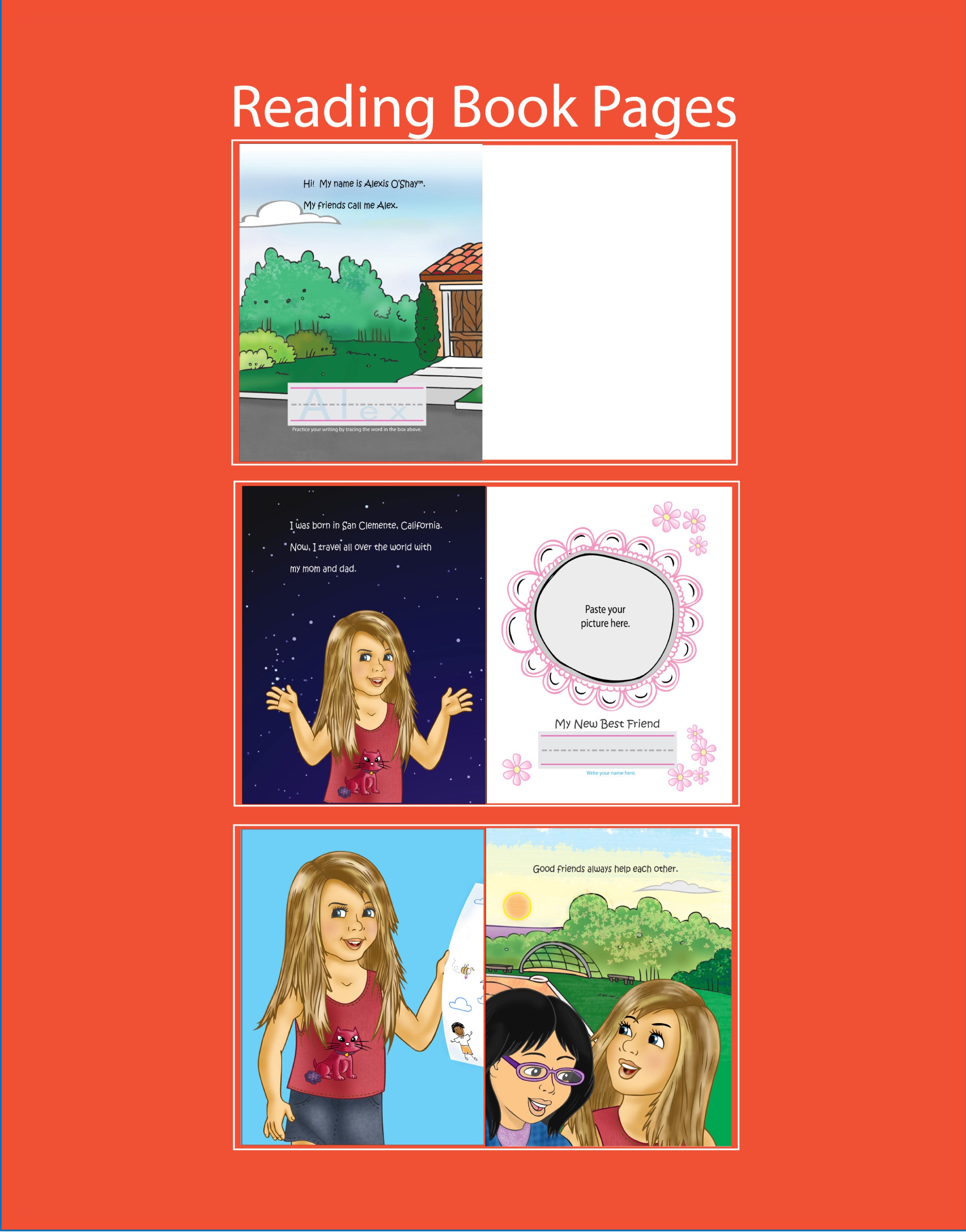 My Schoolbooks - Accessory Activity for Girls and Dollfriends(R)