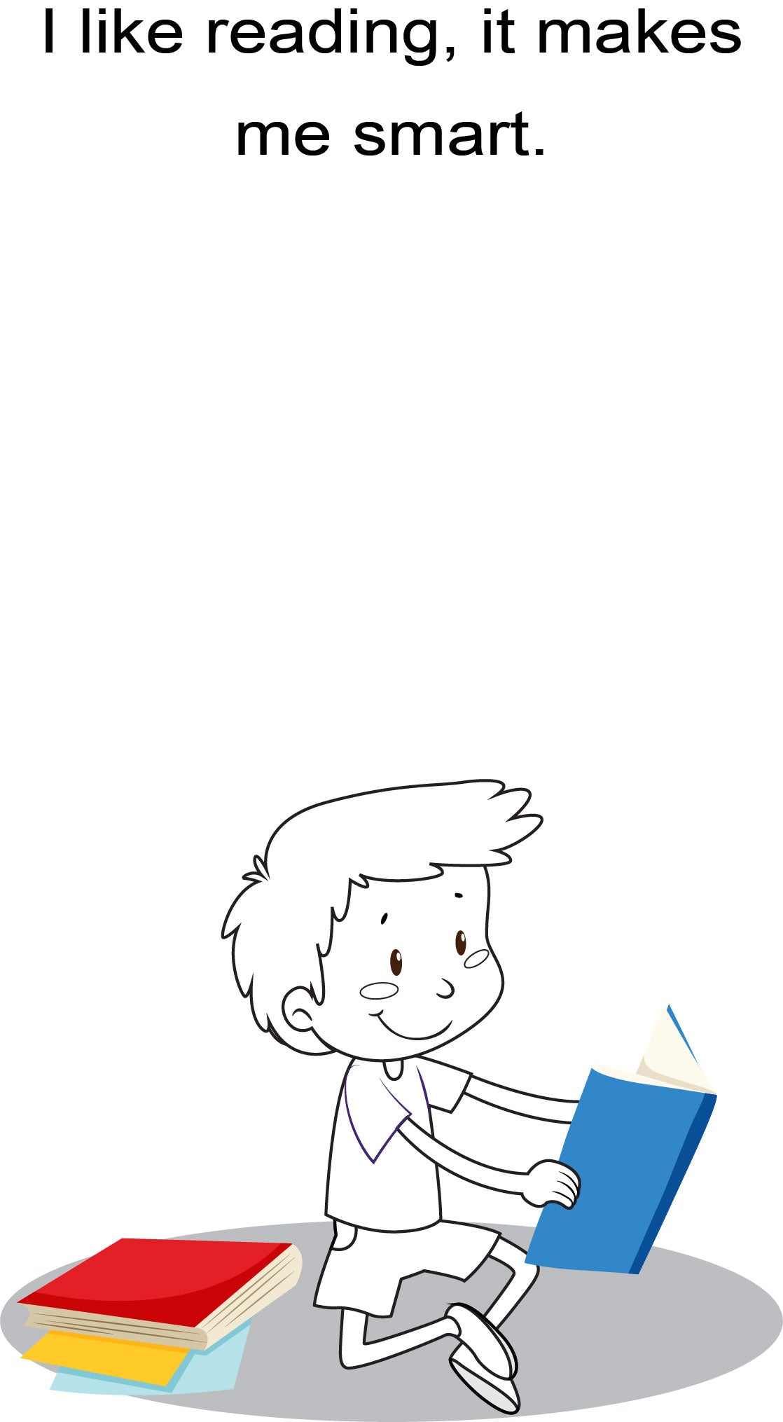 I AM A BOY! The cool stuff I do. Early Reader