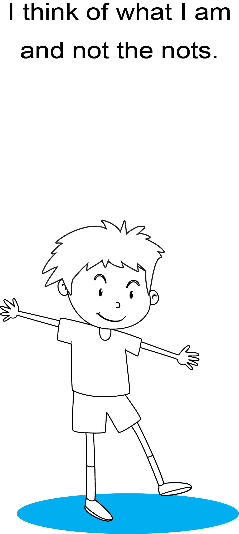 I AM A BOY! The cool stuff I do. Early Reader