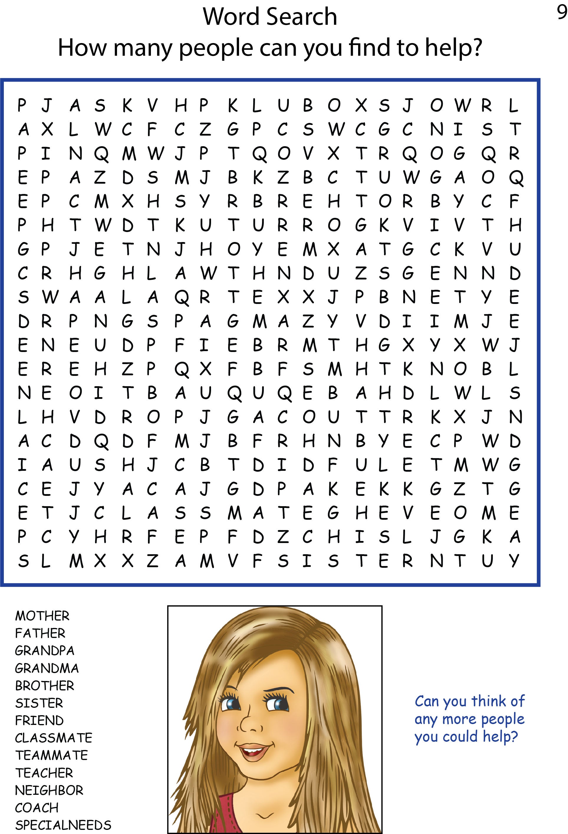 Ten Acts of Kindness Second Edition Activity Book
