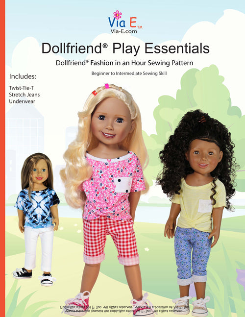 Dollfriend® Play Essentials Sewing Pattern