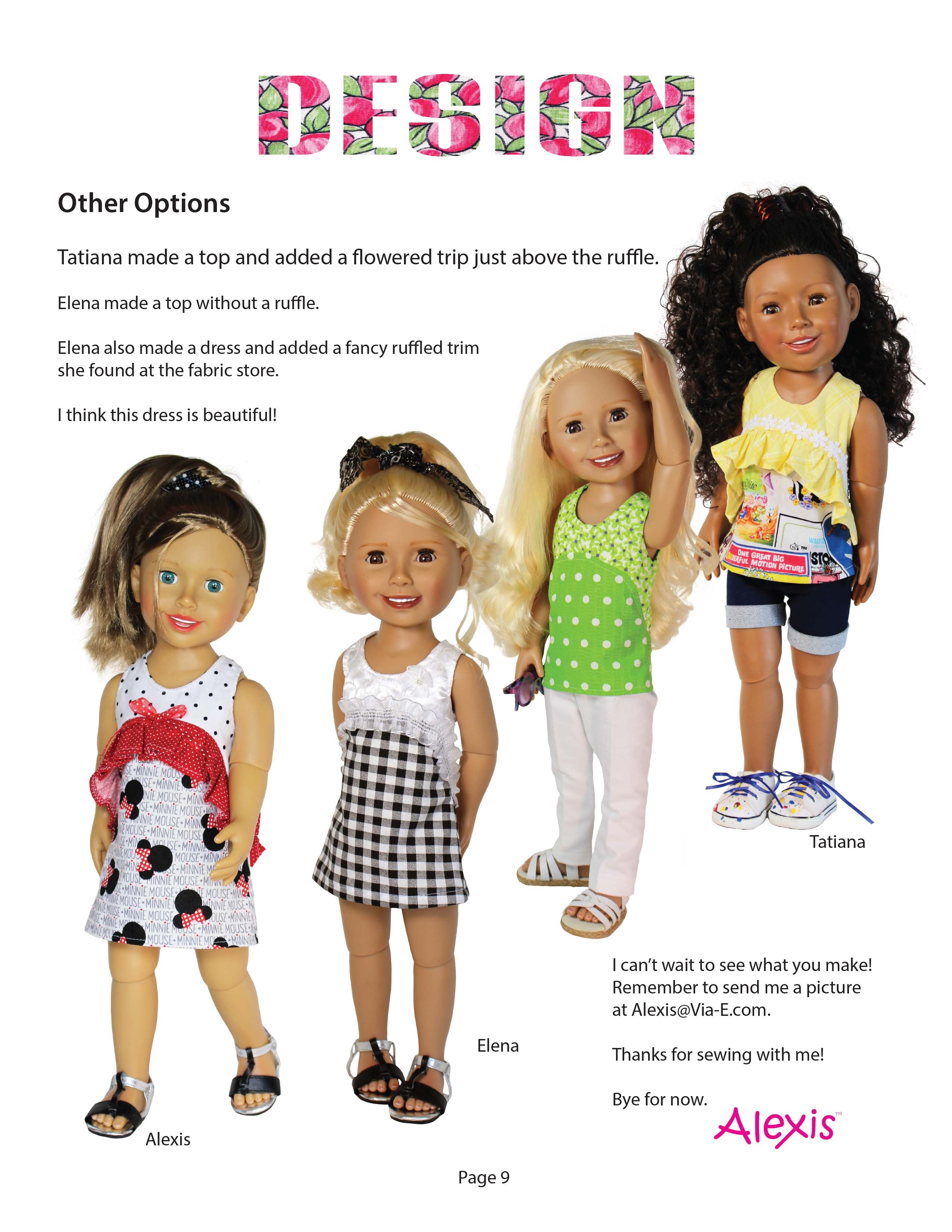 Design Dress and Top Pattern