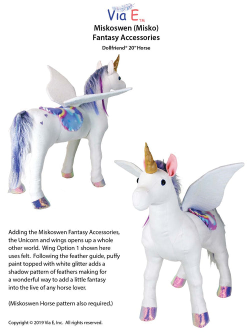 Kewanee's Horse Miskoswen Fantasy Accessories Pattern