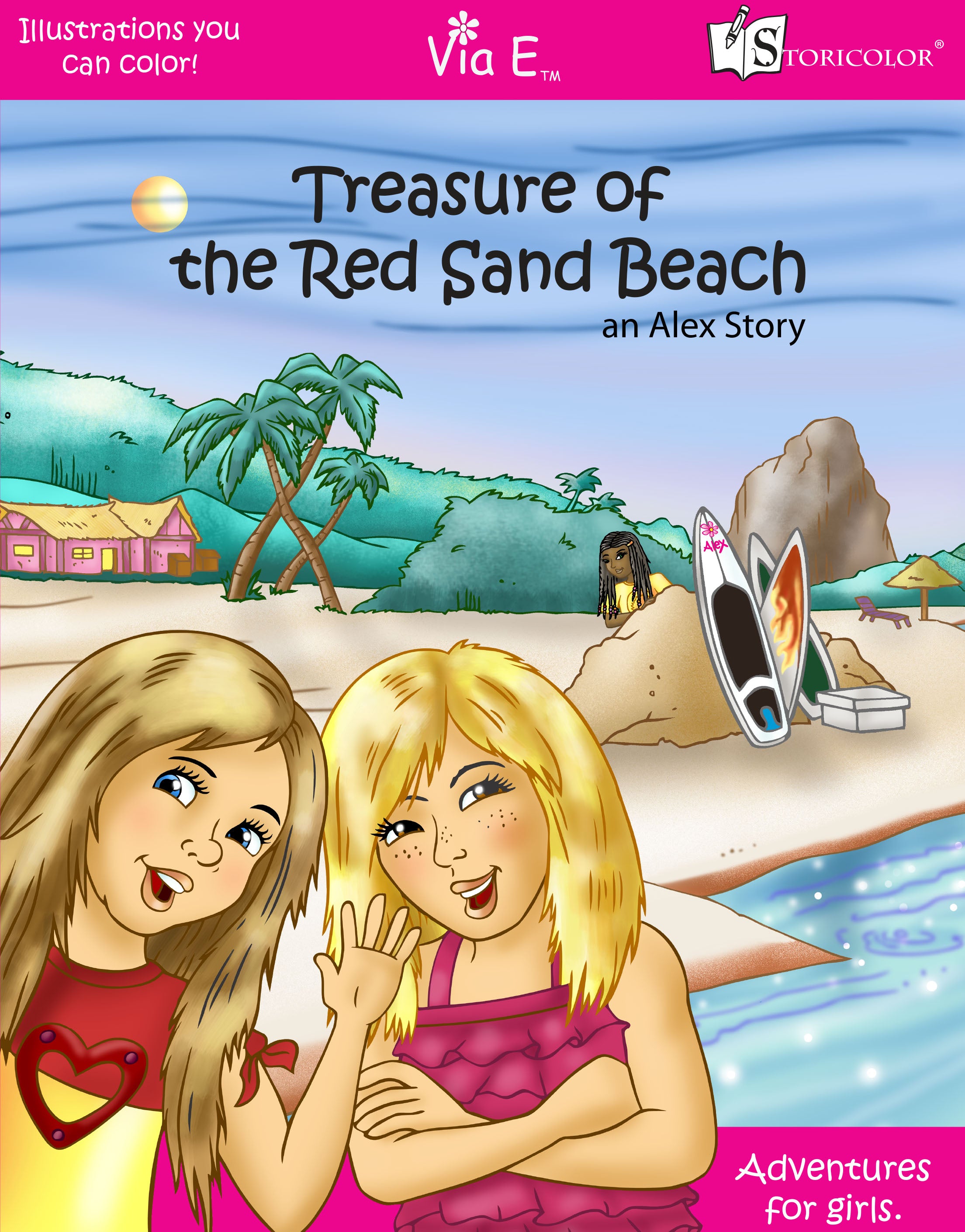 Treasure of the Red Sand Beach--an Alex Storicolor Book