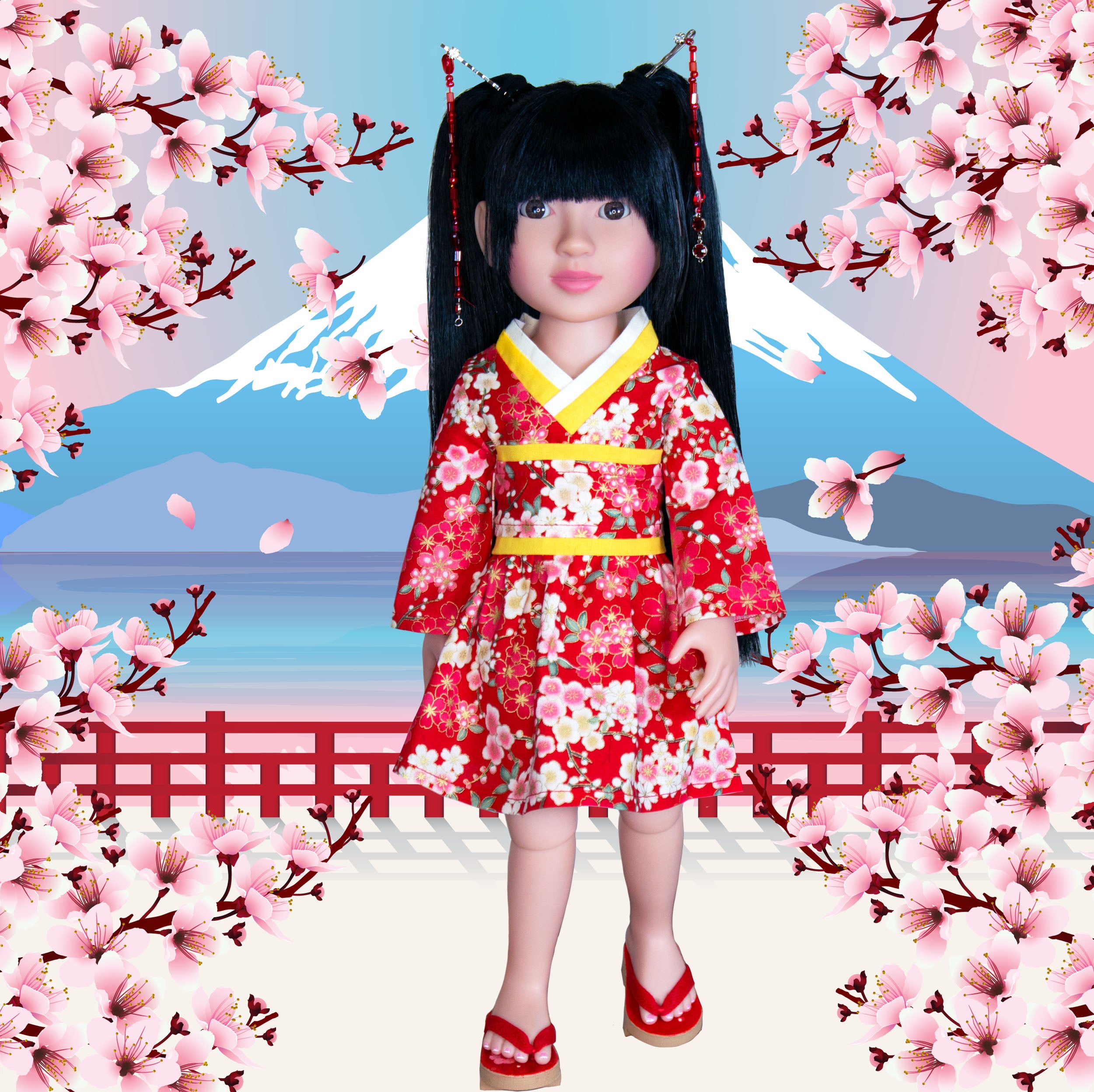 Melina's Modern Spring Kimono Dress Via E Melina's Modern Spring Kimono Dress Via E