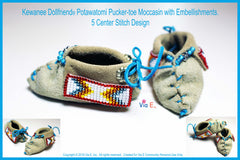 Kewanee's Pucker-toe Moccasin Pattern Donation