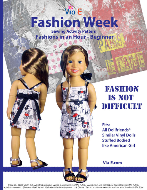 Alexis Fashion Week Dress Pattern Download